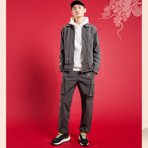 李宁外套故宫联名宝蕴楼卫衣新男女时尚休闲运动夹克外套ajdq403