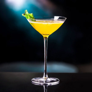 玩创酒匠 日式木村马天尼杯v形杯无铅水晶阔口香槟杯高脚鸡尾酒杯