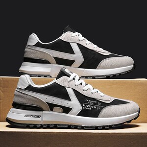 b361康踏男鞋春季复古潮流厚底防滑阿甘鞋青少年运动百搭防臭跑步