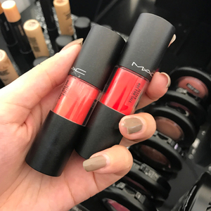 mac/魅可棒棒糖唇釉新版攻心小辣椒口红滋润彩染唇液987#野生红莓