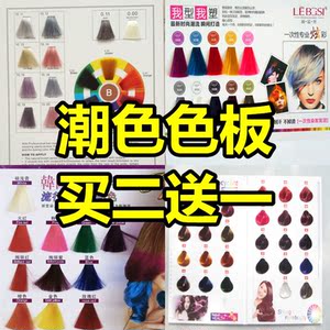 染发色板