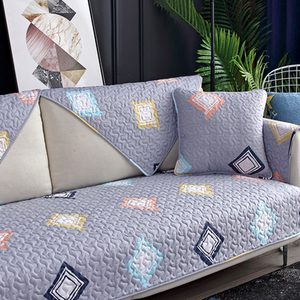 全棉沙发垫布艺简约现代客厅四季通用真皮坐垫子防滑罩巾盖套定做