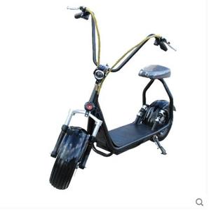 正品德策小型电动滑板车城市代步可折叠大宽轮胎电瓶池自行车特价