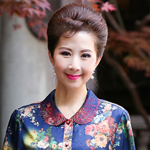 淘宝摄影模特 中老年装拍摄网店服装拍摄 女装拼拍网拍