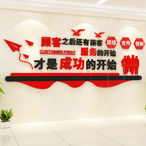 4s店企业文化墙