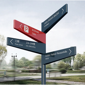 路牌指示牌定制立式