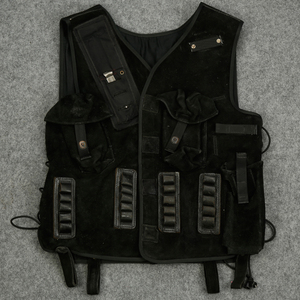 英国正品 空勤团 反恐sas 猪皮背心 标准造型 古董级 品相如图