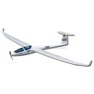 DG-1000电动滑翔机玻纤机身轻木蒙皮机翼2630mm遥控模型飞机航模