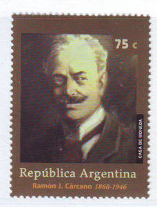 Y11-794-阿根廷1997邮电系统开发名人：卡尔卡诺1全
