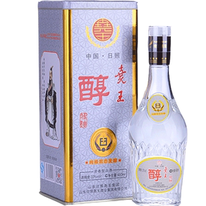 尧王醇33度铁盒一代480ml山东日照白酒浓香型白酒纯粮食酿造