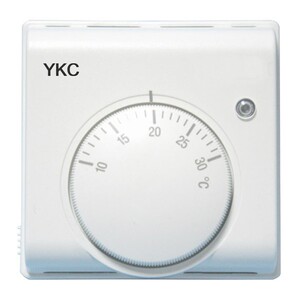 机械旋转壁挂炉温控器温度控制器水地暖采暖温控开关面板明装