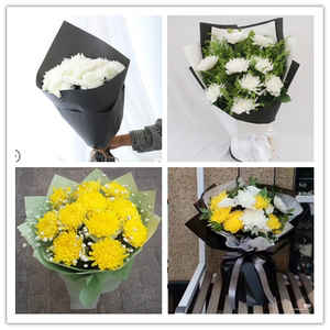 清明节黄菊白菊花束上坟扫墓潮州市枫溪区饶平鲜花葬礼悼念告别花