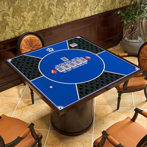 德州扑克硅胶皮革桌垫棋牌室麻将桌桌布方形防水防油免洗桌游台布