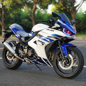 新款r35摩托车国四电喷跑车400双缸水冷小忍者重型趴赛机车可上牌