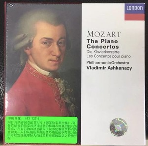 【中图音像】《莫扎特：钢琴协奏曲全集》（10CD）028944372724