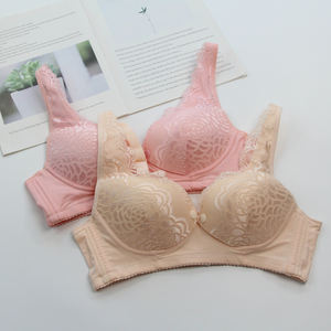 孕之美孕妇哺乳文胸夏季蕾丝无钢圈产后喂奶怀孕期大码女薄棉内衣