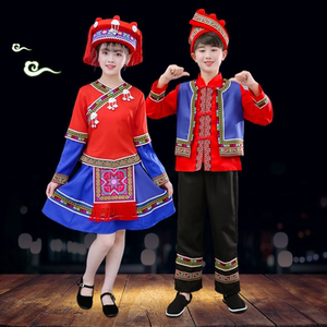 瑶族传统服饰儿童