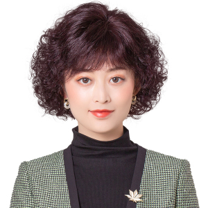 发型设计女发型短卷发