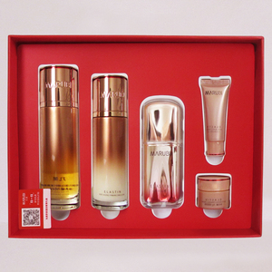 丸美弹力蛋白臻美礼盒补水保湿淡化细纹鱼尾纹眼纹提拉紧致正品女