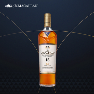 macallan麦卡伦 蓝钻15年 单一麦芽苏格兰威士忌 700ml 洋酒