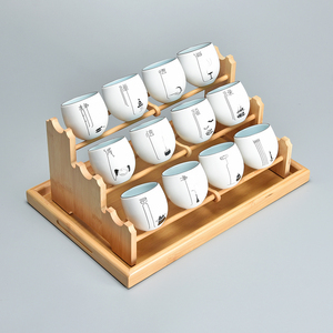 君器中国风小茶杯套装家用杯子陶瓷茶碗茶具专用主人杯单杯白酒杯