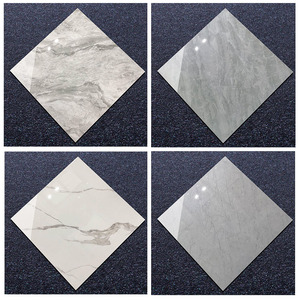 一休维视装饰设计淘宝灰白色负离子通体大理石瓷砖800x800防滑地砖