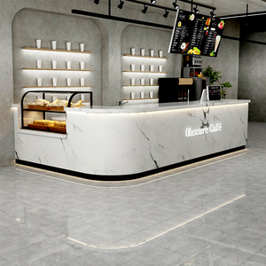 甜品店收银吧台