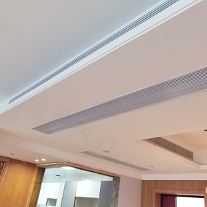 abs中央空调出风口酒店别墅高端装饰加长线条型百叶风口格栅通风