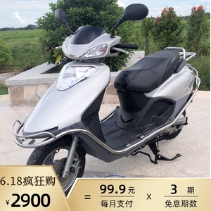 二手进口五羊本田新款喜悦3代110cc踏板摩托车整车燃油四冲程女装