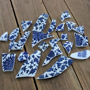 青花瓷碎片