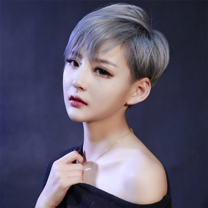 女装大佬男伪娘假发