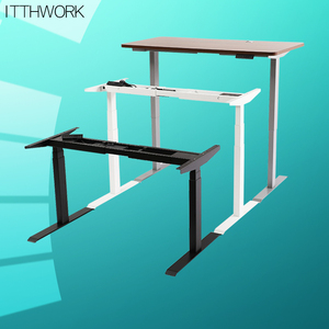 站立式电动升降桌书桌支架办公桌电竞智能可调节自动电脑桌架桌腿