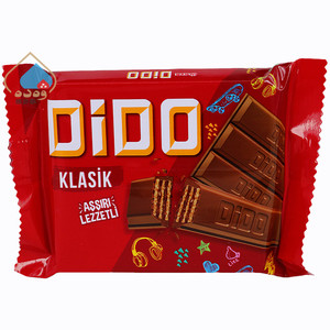 优客DIDO牛奶巧克力威化55.5g新包装土耳其进口网红休闲零食ULKER