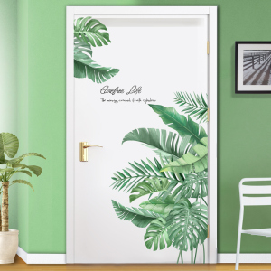 木门翻新贴纸卧室门贴装饰房门上贴画防水自粘3d立体北欧个性创意