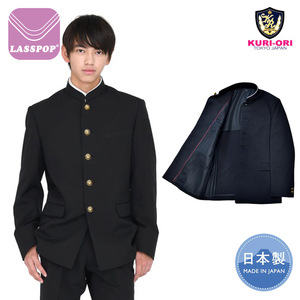 kuri-ori日本dk制服黑色诘襟西服男学生正统高中校服jk班服外套