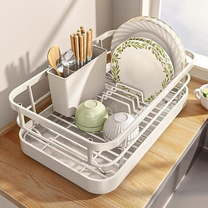 厨房水槽碗碟收纳架子碗盘沥水架碗筷收纳盒台面放碗架盘子置物架