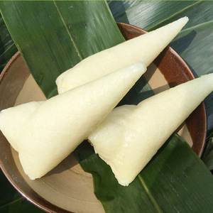纯糯米粽子湖南北新鲜香糯清水粽白粽特产手工农家原味无馅粽3斤