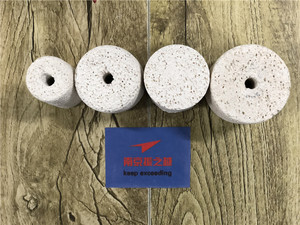 管式炉专用耐高温氧化铝 刚玉 莫来石 炉塞 堵头 尺寸可定制