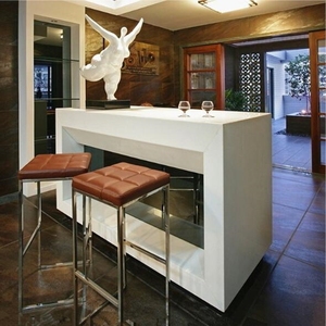 吧台桌简约家用北欧吧台桌现代吧台隔断吧台定制吧台岩板吧台桌