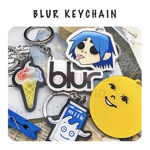 自制 blur乐队挂件糊团ok先生布勒合唱团钥匙扣90s英摇小牛奶周边