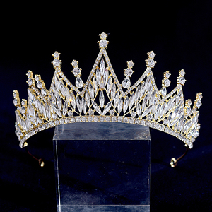 新娘头饰皇冠钻款