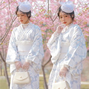 神明少女和服女正装改良大正罗曼西洋风日式复古写真摄影拍照服装