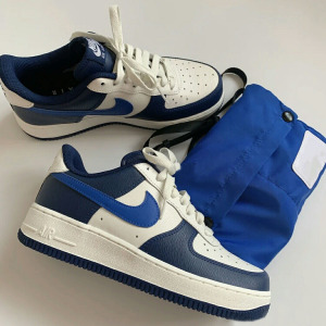 00海滩夏夜淘宝af1nike耐克court黑粉空军一号雾霾蓝男女马卡龙鞋