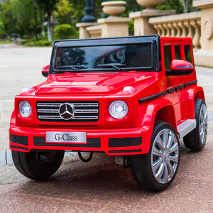 儿童电动车四轮奔驰大g越野遥控宝宝1一3岁小孩子玩具汽车可坐人