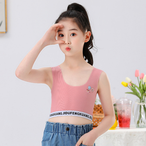 童装内衣拍摄儿童模特小背心发育期文胸拍照产品服装摄影服务广州