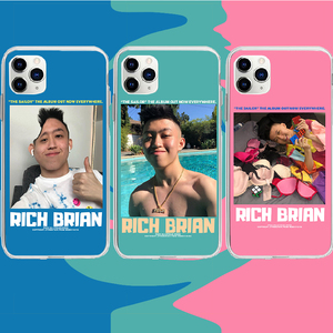 七哥richbrian手机壳同款适用iphone11/pro苹果12/13沙雕xr/xsmax