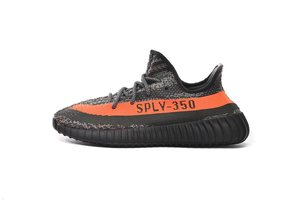 WEST YEEZY/爆米椰子350v2灰橙3.0 Carbon Beluga男女鞋HQ7045