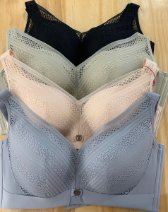 古蒂花内衣女聚拢性感胸罩 调整v型无钢圈文胸收副乳d杯大码2771