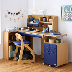 koizumi日本小泉儿童书课写字桌桌简约家用组合小学生学习桌组合