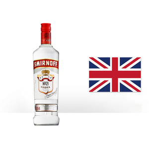 斯米诺伏特加红牌 smirnoff 皇冠伏特加 原装进口洋酒基酒